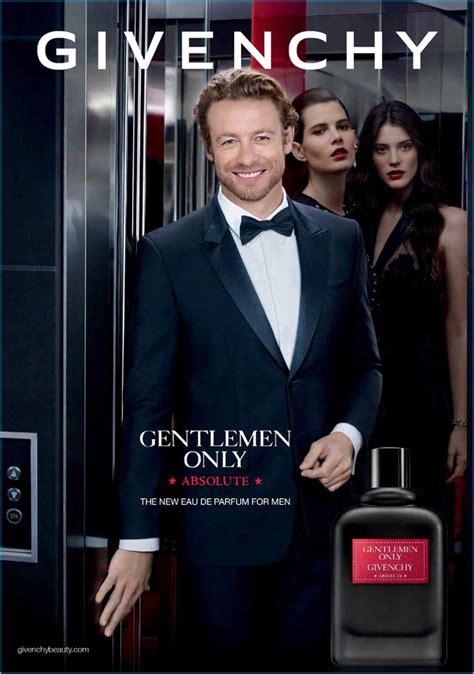 givenchy the only one|simon baker Givenchy.